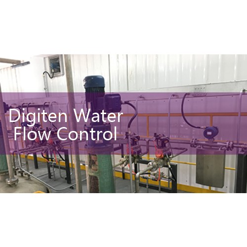 Digiten Water Flow Control Meter: Integrated Electronic Automated Shutoff Systems